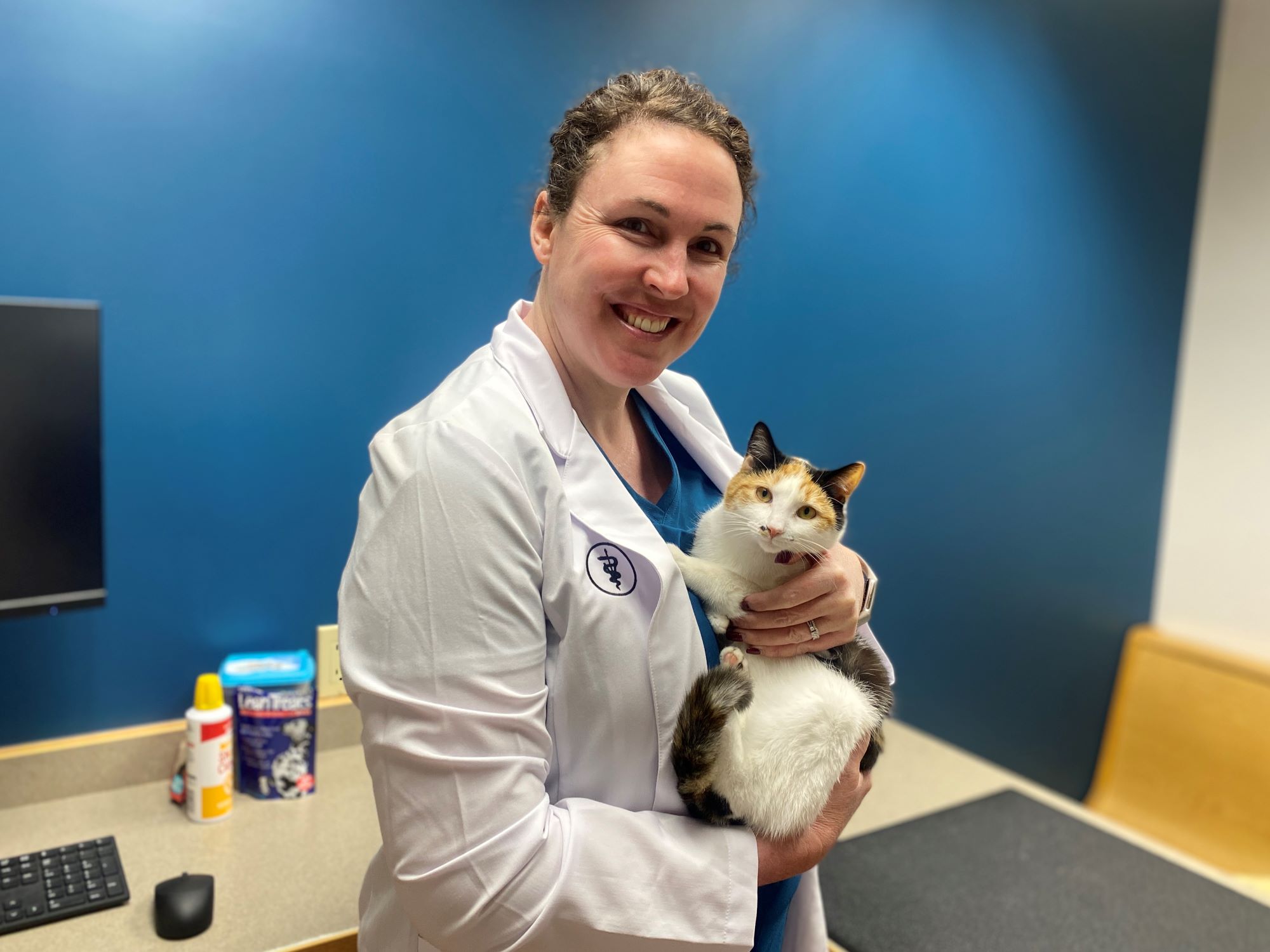 Dr. Schaffer at Cascade Hospital for Animals